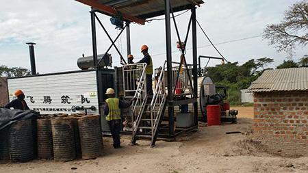 Асфальтное оборудование для дорожного строительства в Уганде